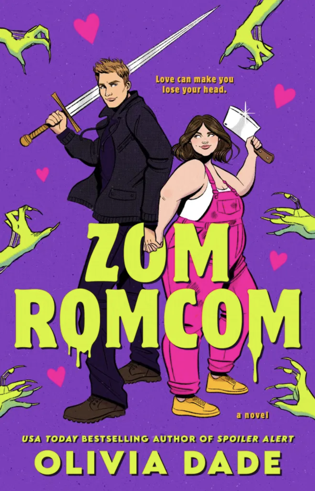 Book cover image for "Zom Romcom", by Olivia Dade