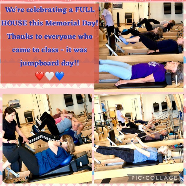 We are open today and had FULL Classes!!! WE are thankful for all of our dedicated Pilates students and the joy and enthusiasm everyone brought to class!! 
❤️💙 Try a FREE Foundations class with us -- use code INNERSTRENGTH at our website:  www.isppa