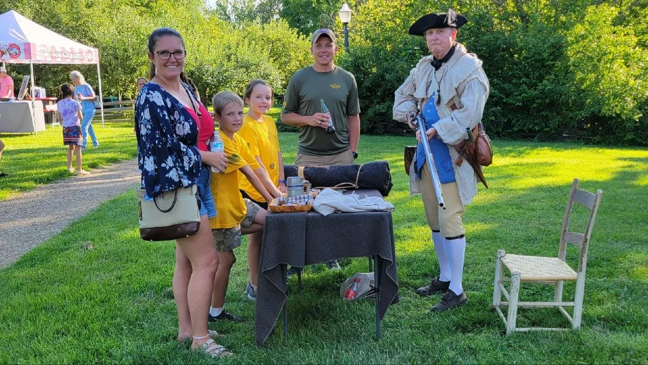 Explore Colonial militia life