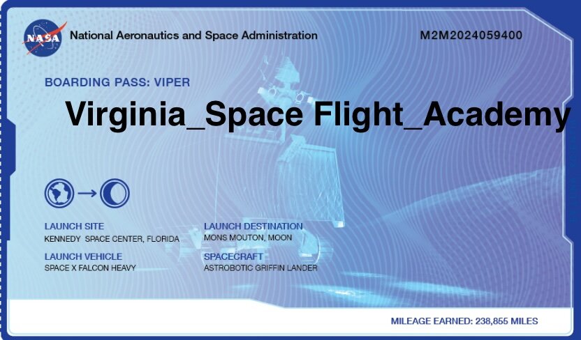 Join us as we fly to the Moon on @nasa's VIPER mission!

Today is the final day to add your name to the microchip filled with names heading to the Moon! You have until 11:59 PM EDT/8:59 PM PDT. Don't miss out on this journey to explore the Moon's sou