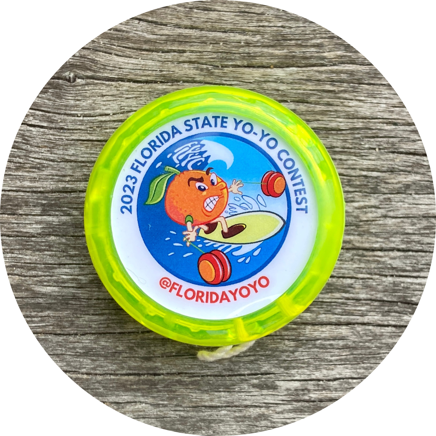 2023 Event Yo-Yo - Translucent Neon Yellow Duncan Pro-Yo
