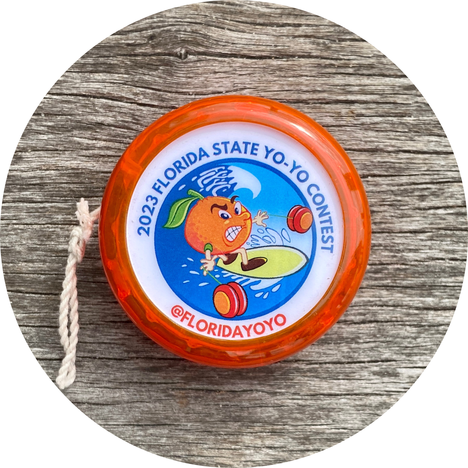 2023 Event Yo-Yo - Translucent Neon Orange Duncan Pro-Yo