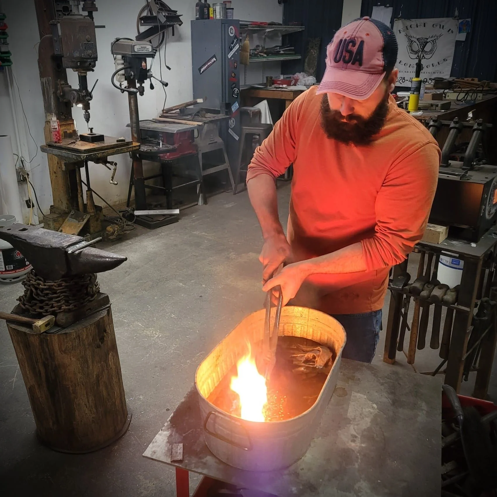 Classes — Night Owl Iron Works & Leathercraft