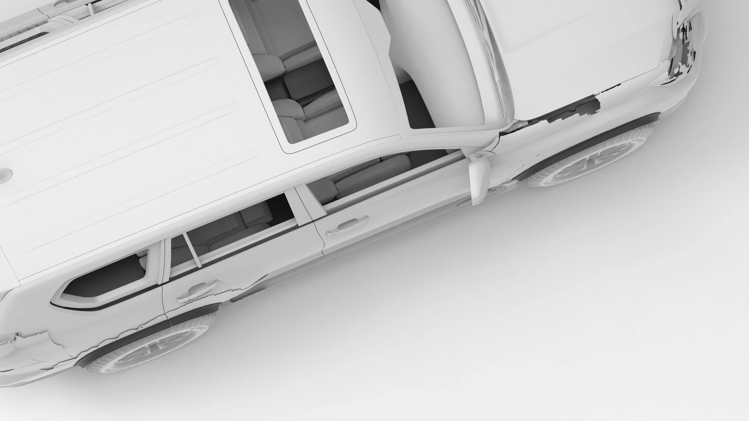 20102023 Lexus GX460/Toyota Prado Fender Flare Kit — NYTOP Not Your