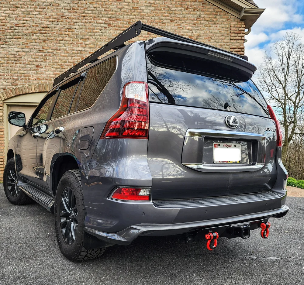 2014 2023 Lexus GX460 Rear Tow Hitch Receiver Hybrid Bumper