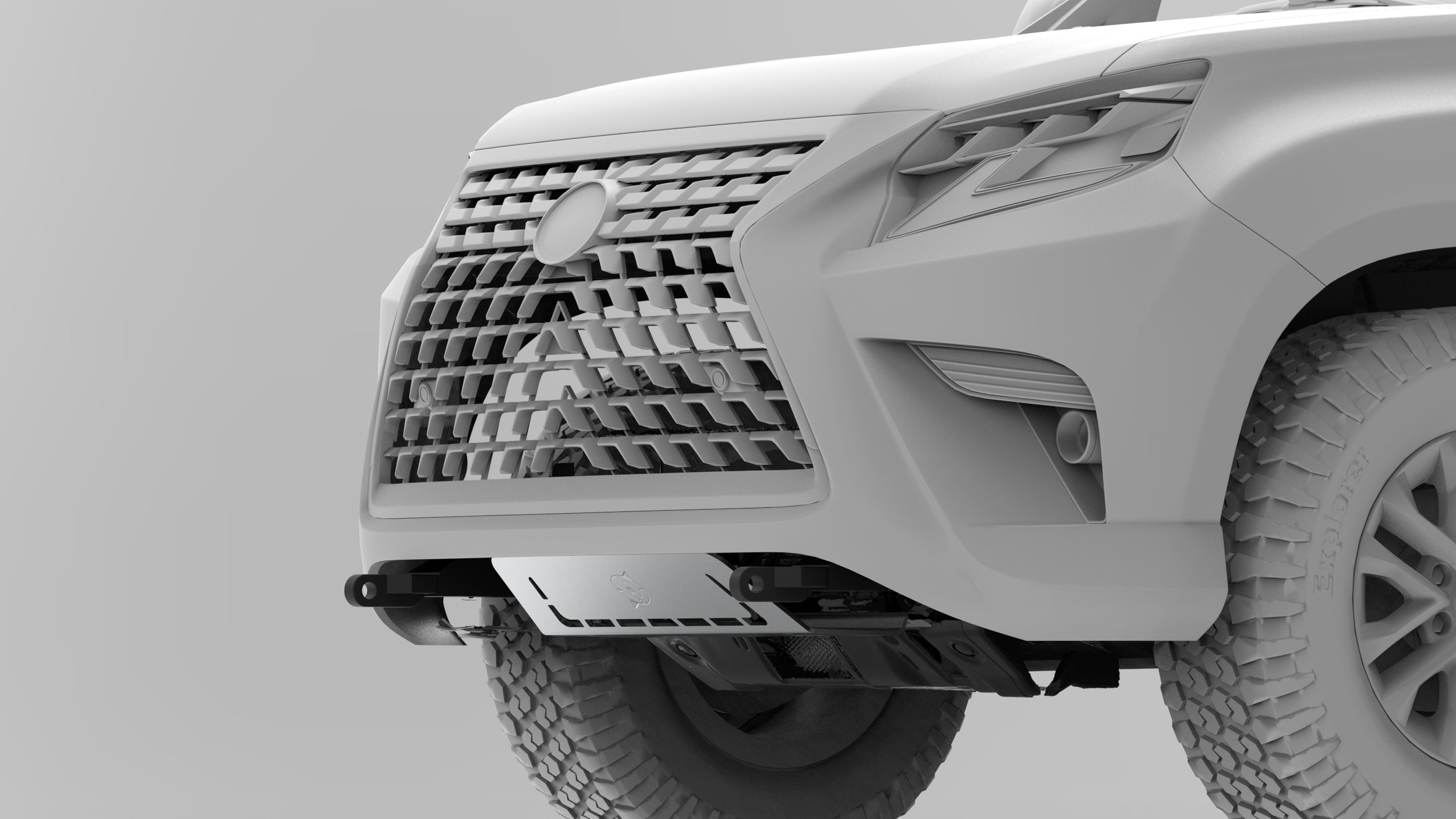 20142023 Lexus GX460 Skid Plate Extension — NYTOP Not Your Typical