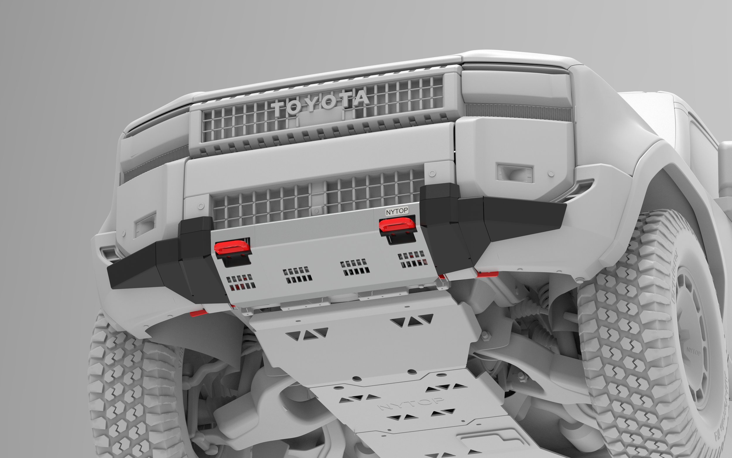 2024-Current Toyota Land Cruiser Front Hybrid Bumper ??? NYTOP | Not Your ...