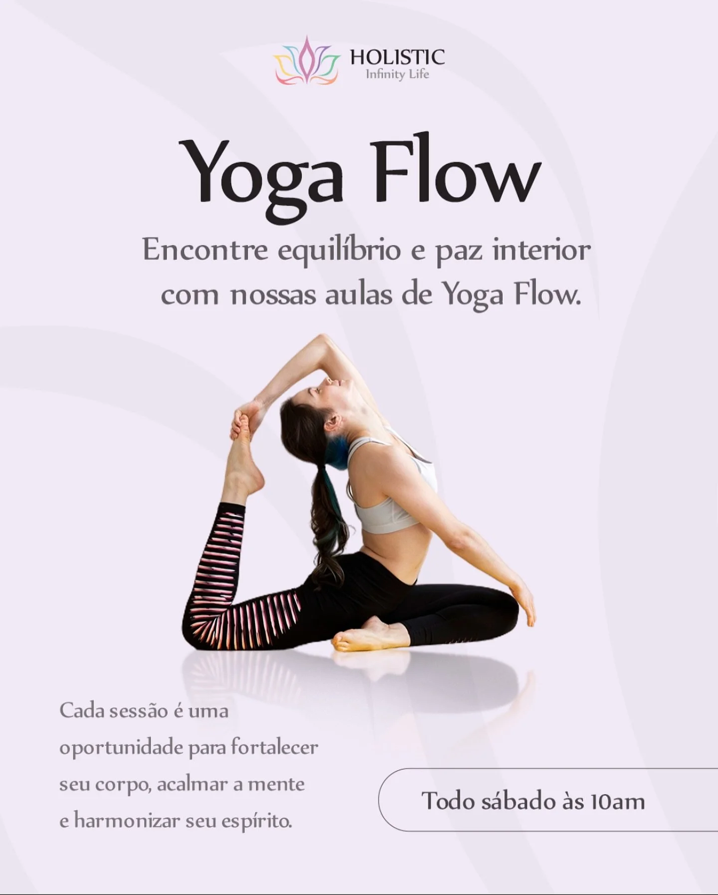 Todo s&aacute;bado &agrave;s 10am temos aula de Yoga com a maravilhosa @angel_yoga_flow. 

Durante nossos encontros mergulhamos em alongamentos profundos, ativando a energia do corpo com consci&ecirc;ncia e fluidez. Uma pr&aacute;tica voltada para li