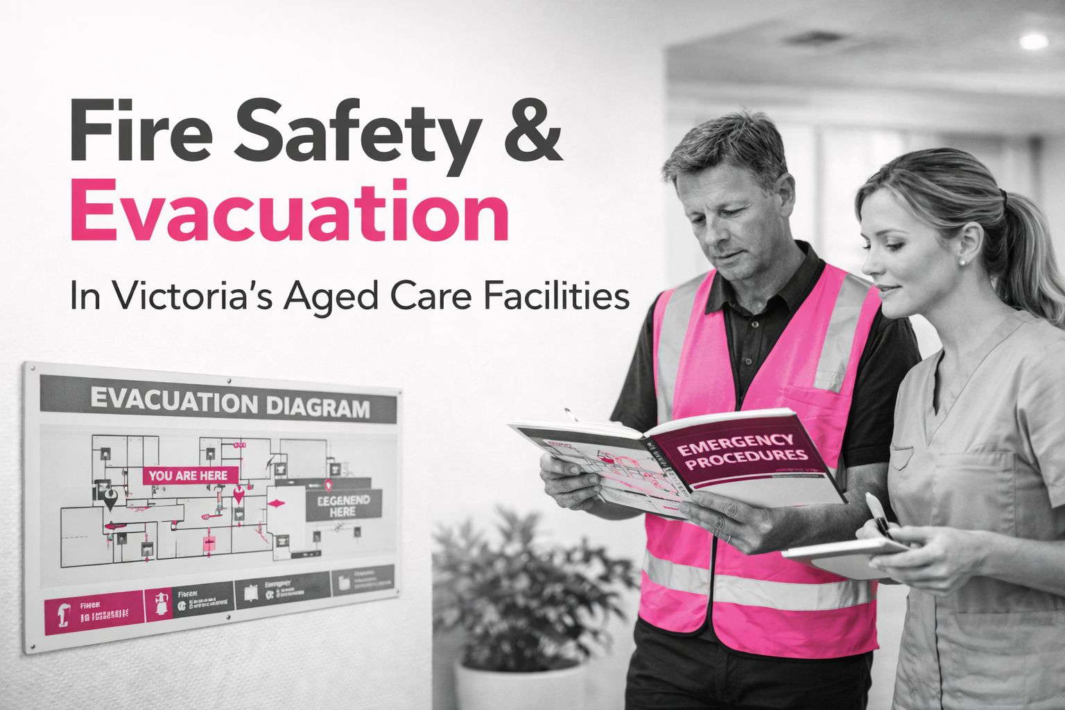 Why Clear Evacuation Diagrams and Emergency Management Plans Are Essential for Aged Care Facilities in Melbourne and Victoria.