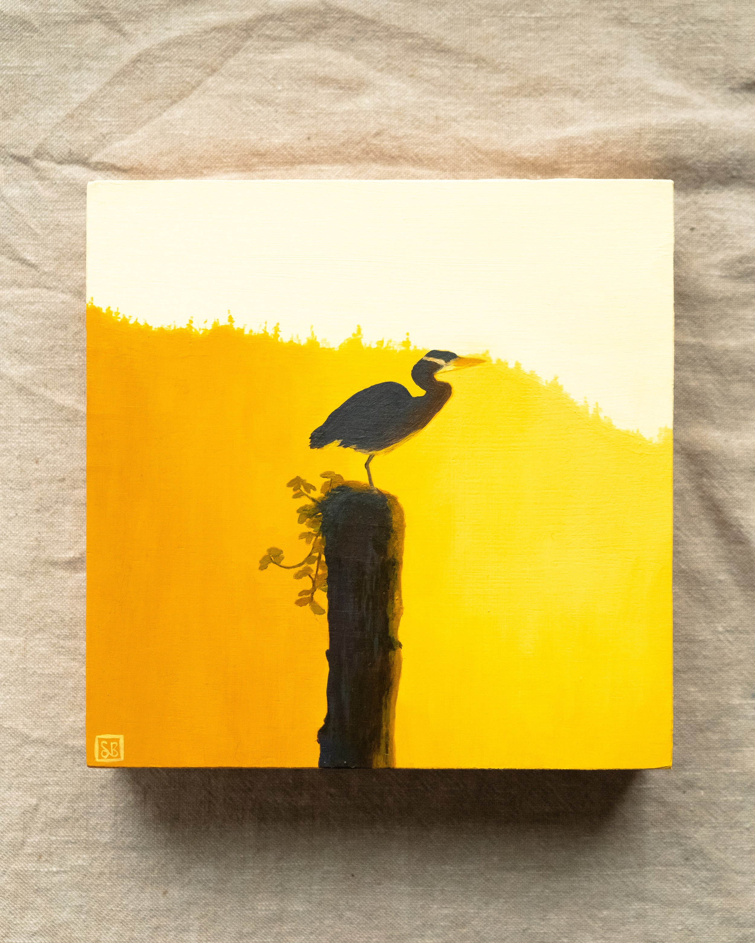 Golden Heron