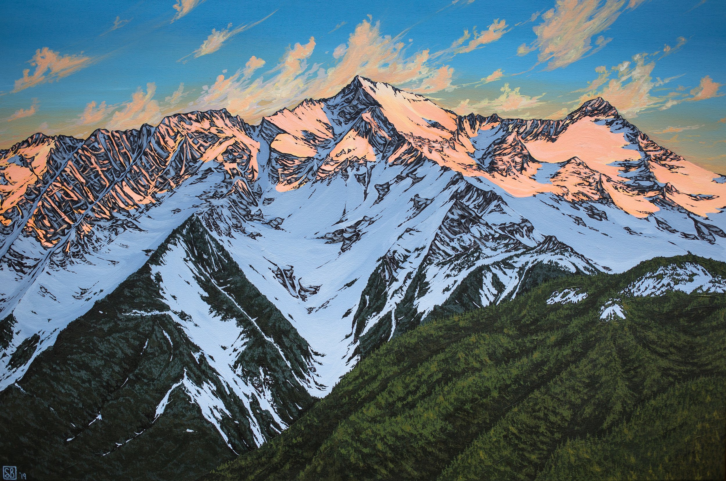 2018 Mount Currie Sunrise - Commission
20 X 24
Acrylic on Canvas
SOLD