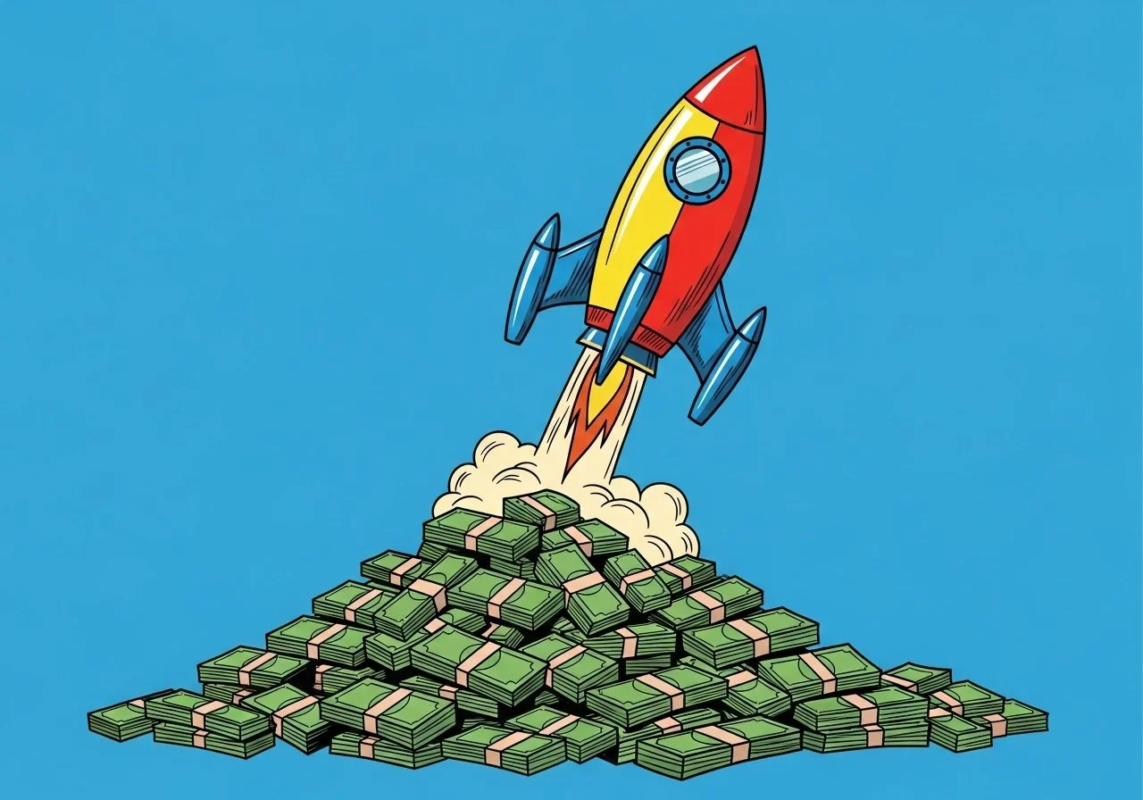 The Asymmetric Power of Compounding