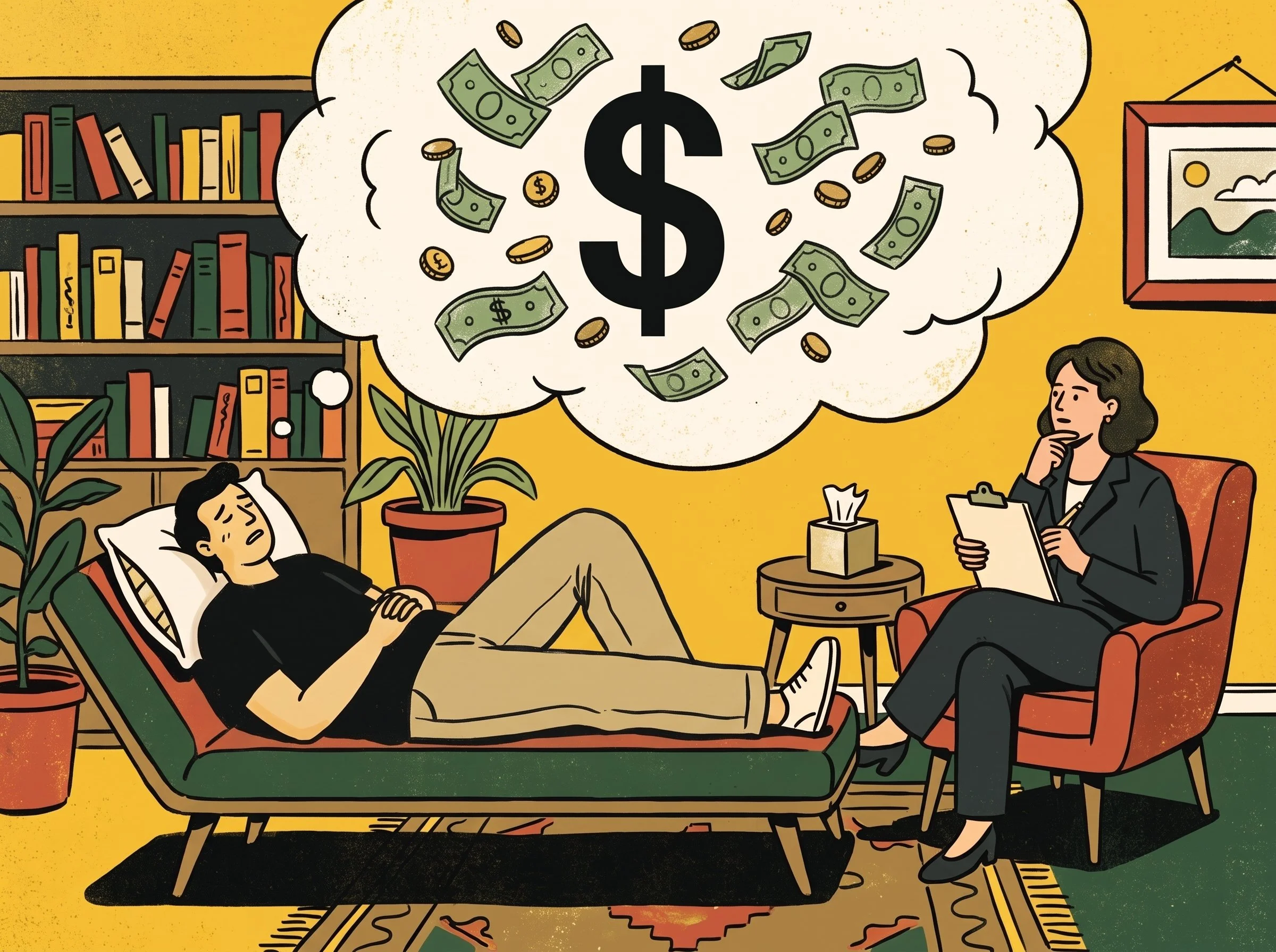 The Strange Psychology of Falling Share Prices