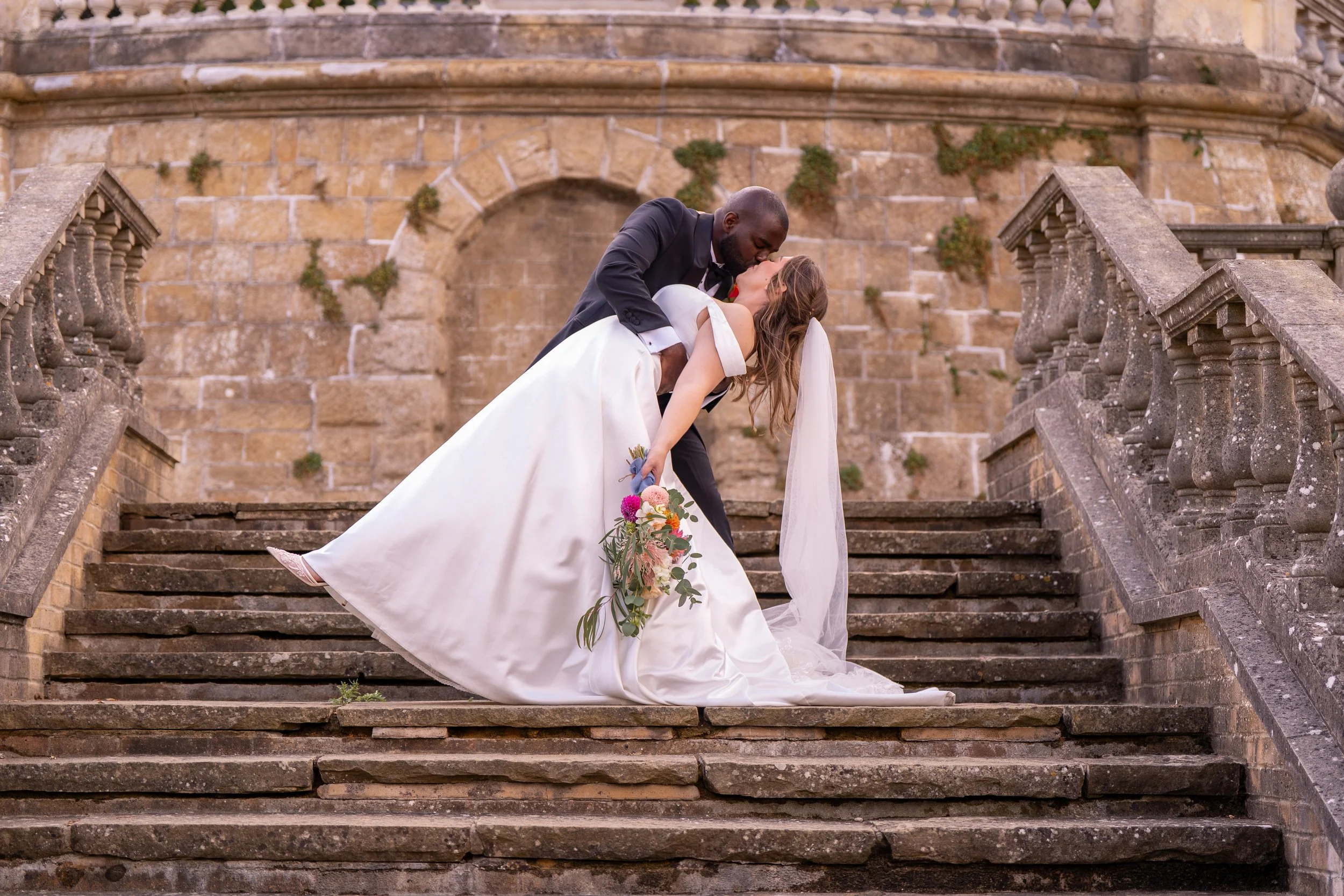 Danielle and Tinashe White Wedding