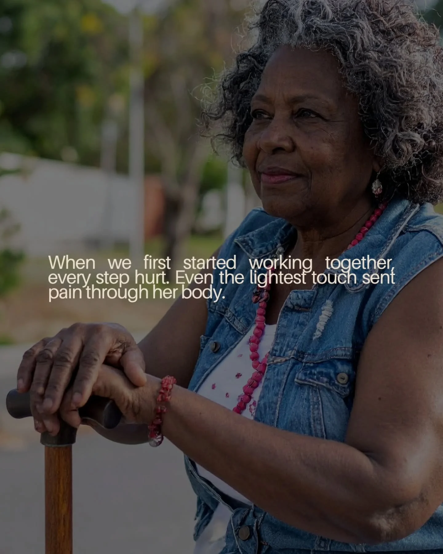 Living with lipedema can feel like there are no options. 

But gentle, consistent bodywork can change that. 

As she continues to navigate the medical system, our regular sessions have made a world of difference, helping her feel lighter, supported, 