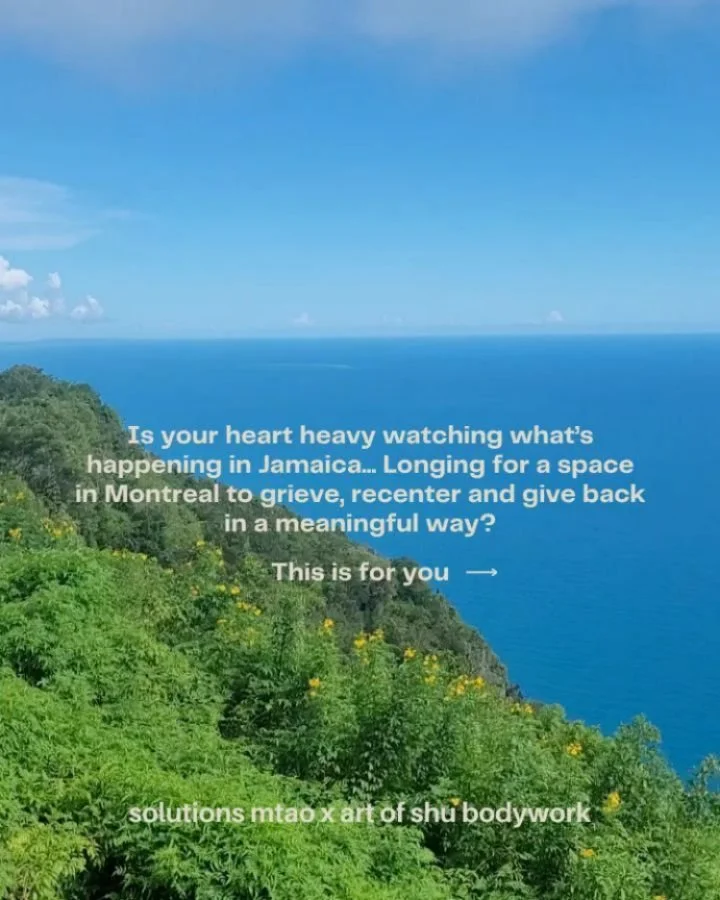 After taking some time to sit with our emotions and pain. We are realizing the necessity to create spaces where we can process our feelings of grief and loss.

In the midst of it all, it is our practices that help us to recenter ourselves and to be a