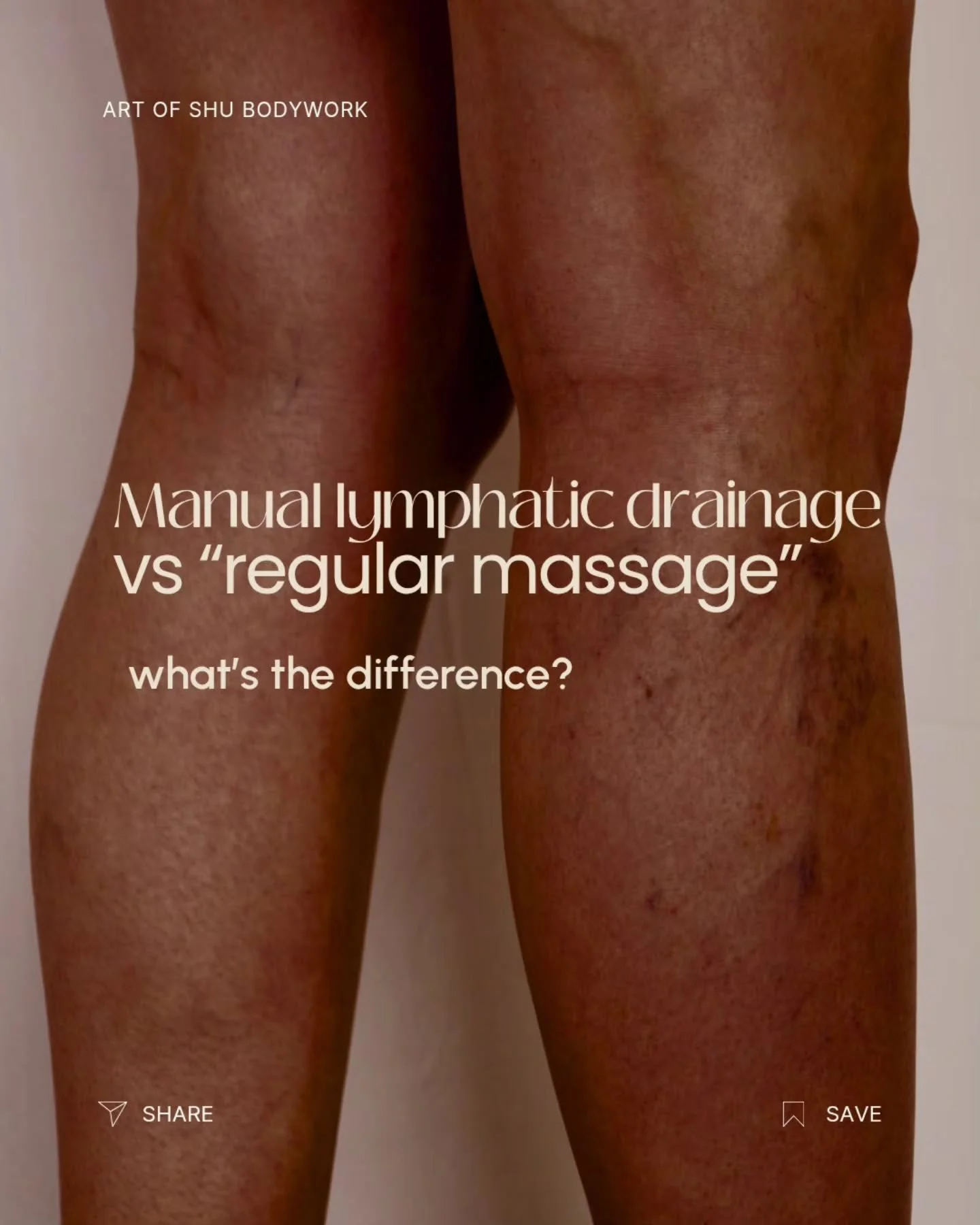 Not all manual therapies have the same objective and the distinction matters more than most people realize.

When I say 'regular massage', I mean Swedish, deep tissue, myofascial release, neuromuscular therapy  techniques that primarily work the musc