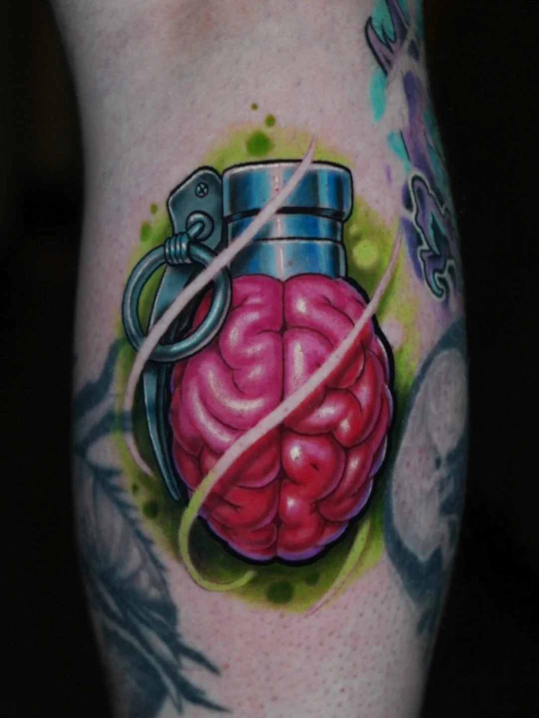 BRAINADE! I got to do @cranberrytattooclassic and was able to get 1st in small color ❤️

@tattystick @industryinks_us @the_sanctuary_tattoo #bgsu #ohiotattooer