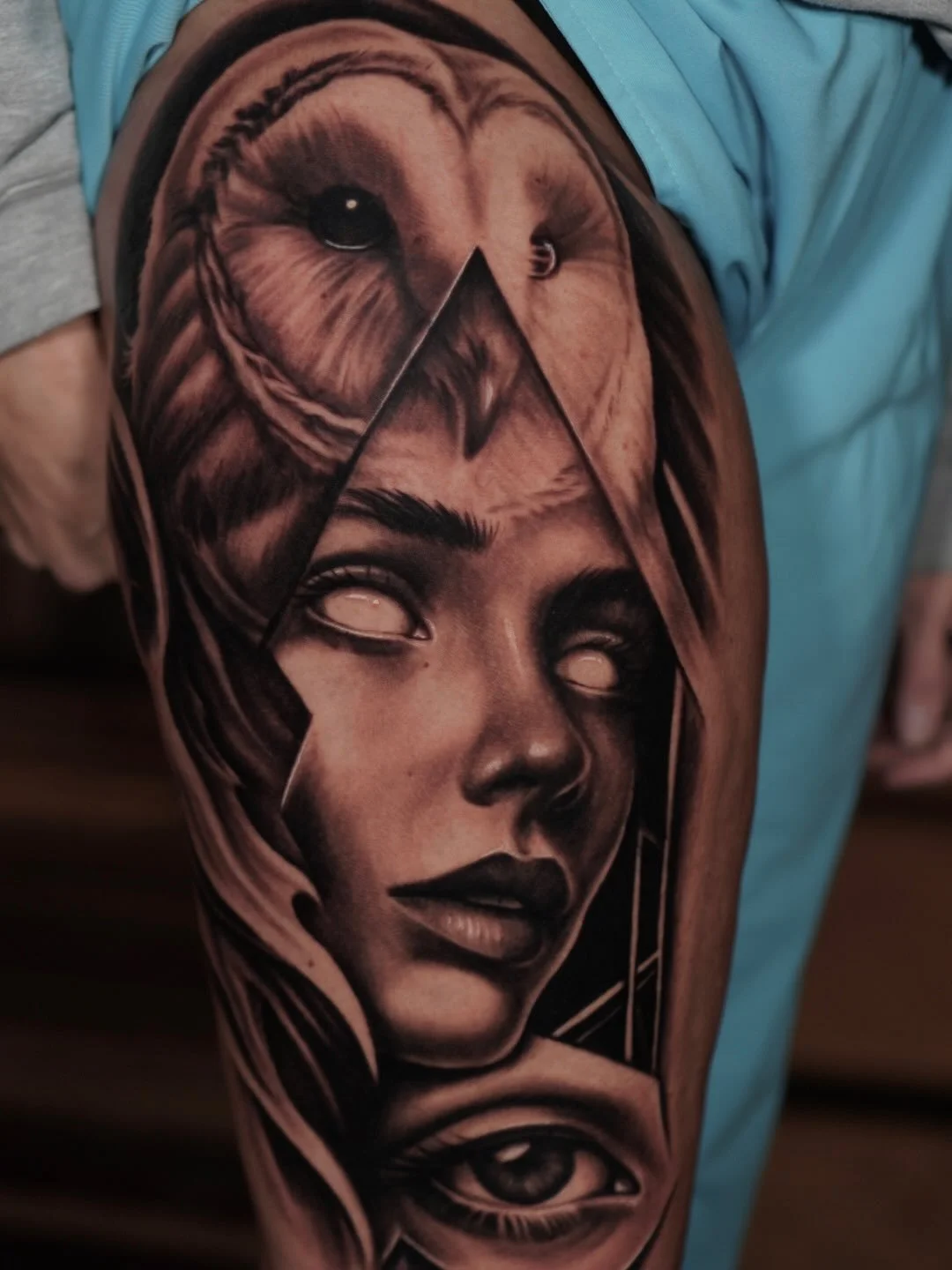 Had a Blast at the 30th anniversary of @motorcitytattooexpo and was lucky enough to pick up a tattoo of the day award. Thank you everyone for the kind words all weekend and all the amazing people I love so much. Thank you 🙏 ❤️ proudly using @industr