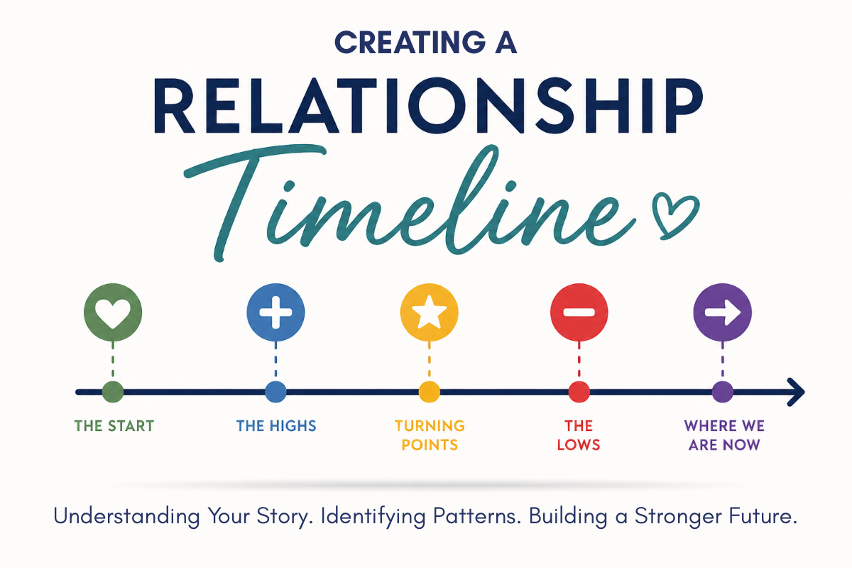 Creating a Relationship Timeline: Understanding Patterns, Repairing Relationships, or Healing After Infidelity