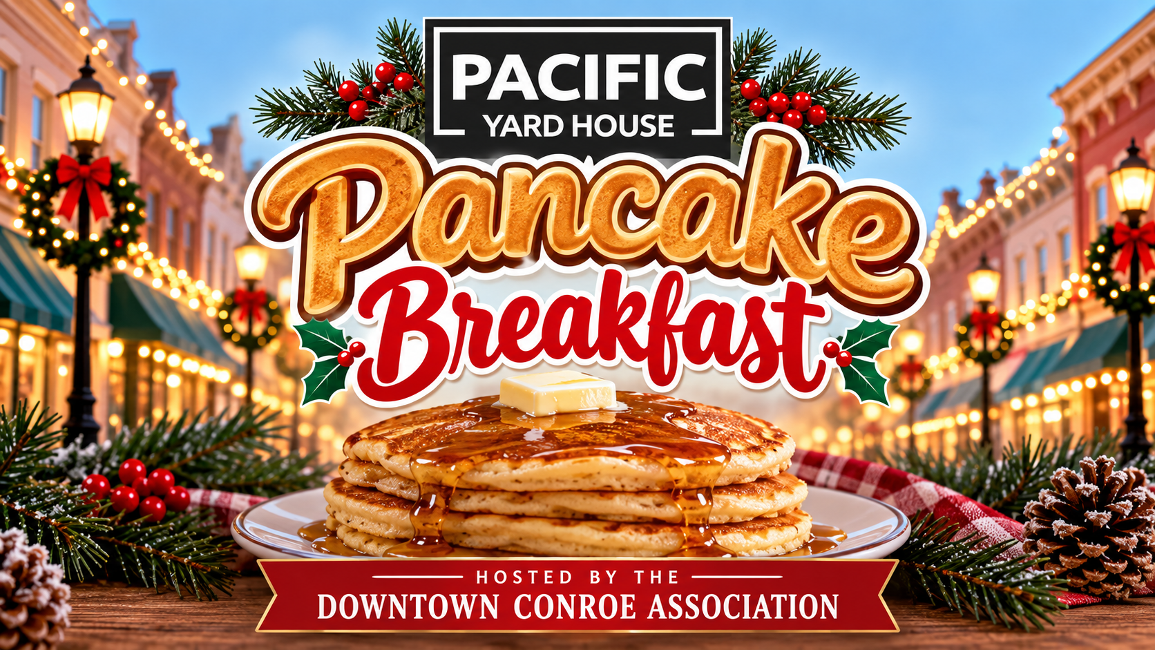 Pancake Breakfast at Pacific Yard House