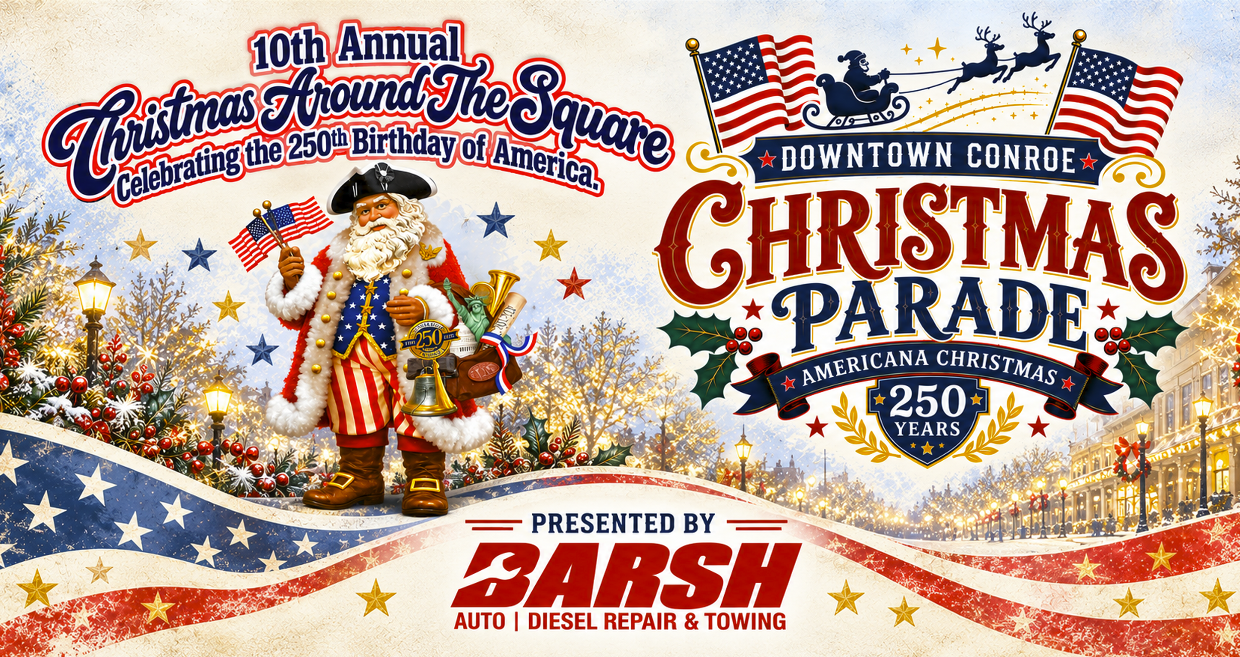 Downtown Conroe Association Takes the Reins of the Christmas Parade