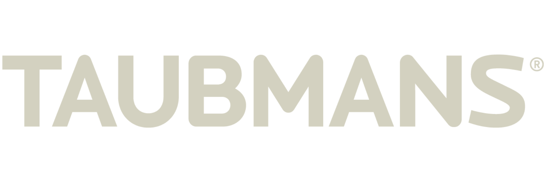 Taubmans logo in light gray text on a black background.