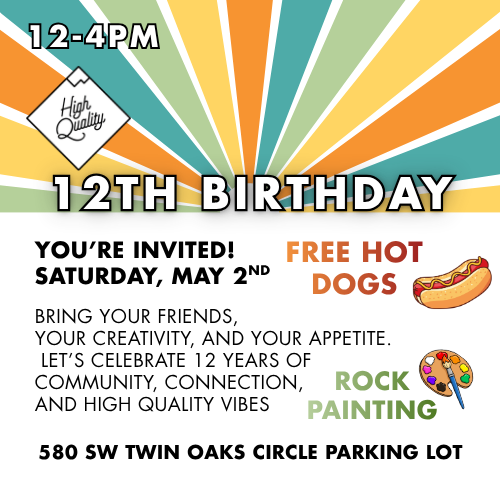 HQ’s 12th Birthday!