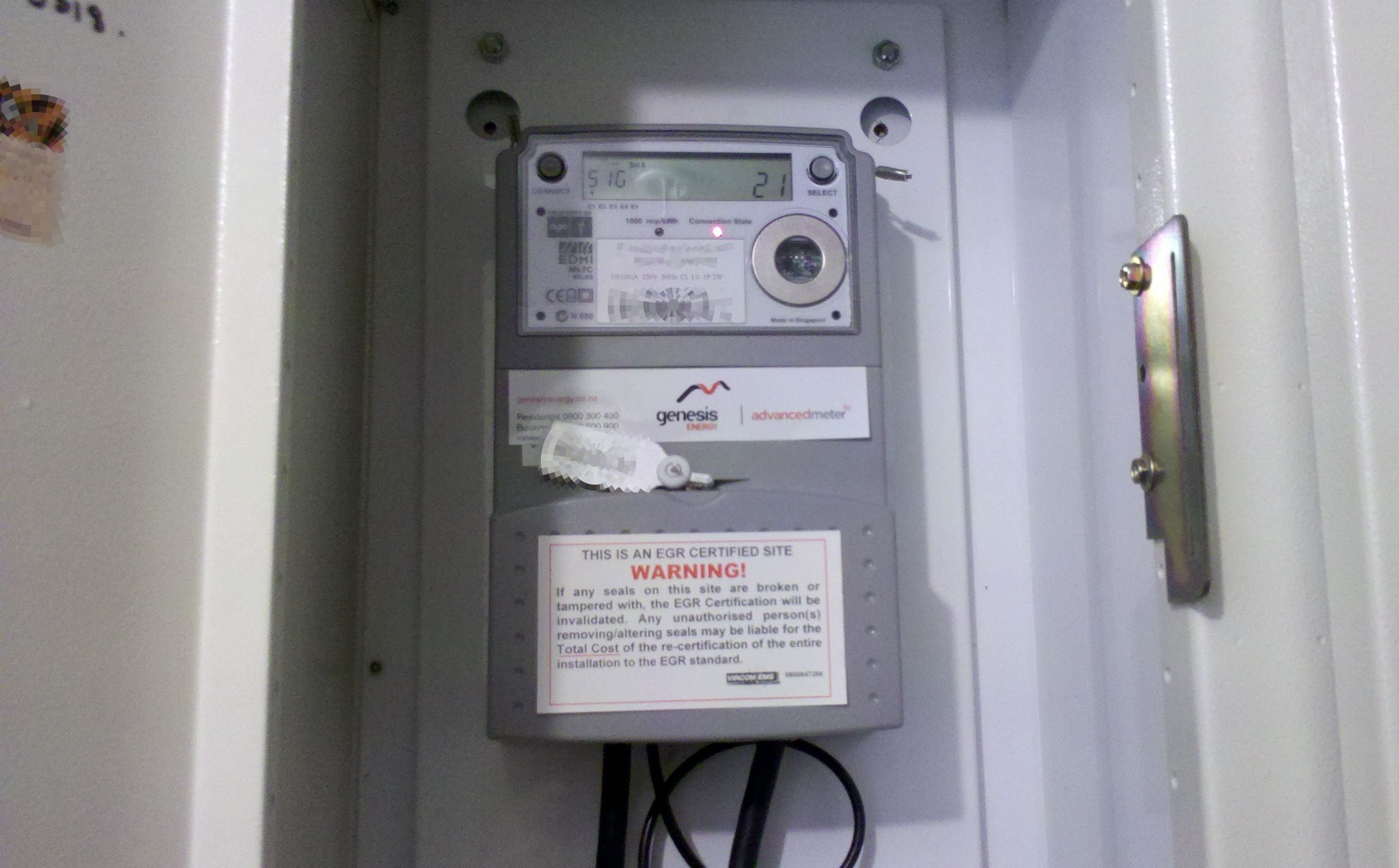 Power Restoration - Certificate of Verification (CoV)