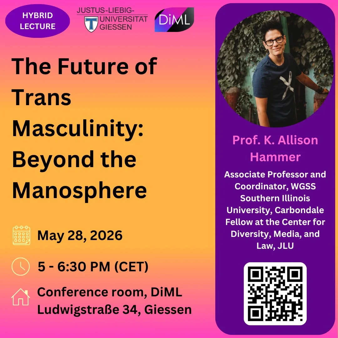“The Future of Masculinity: Beyond the Manosphere”