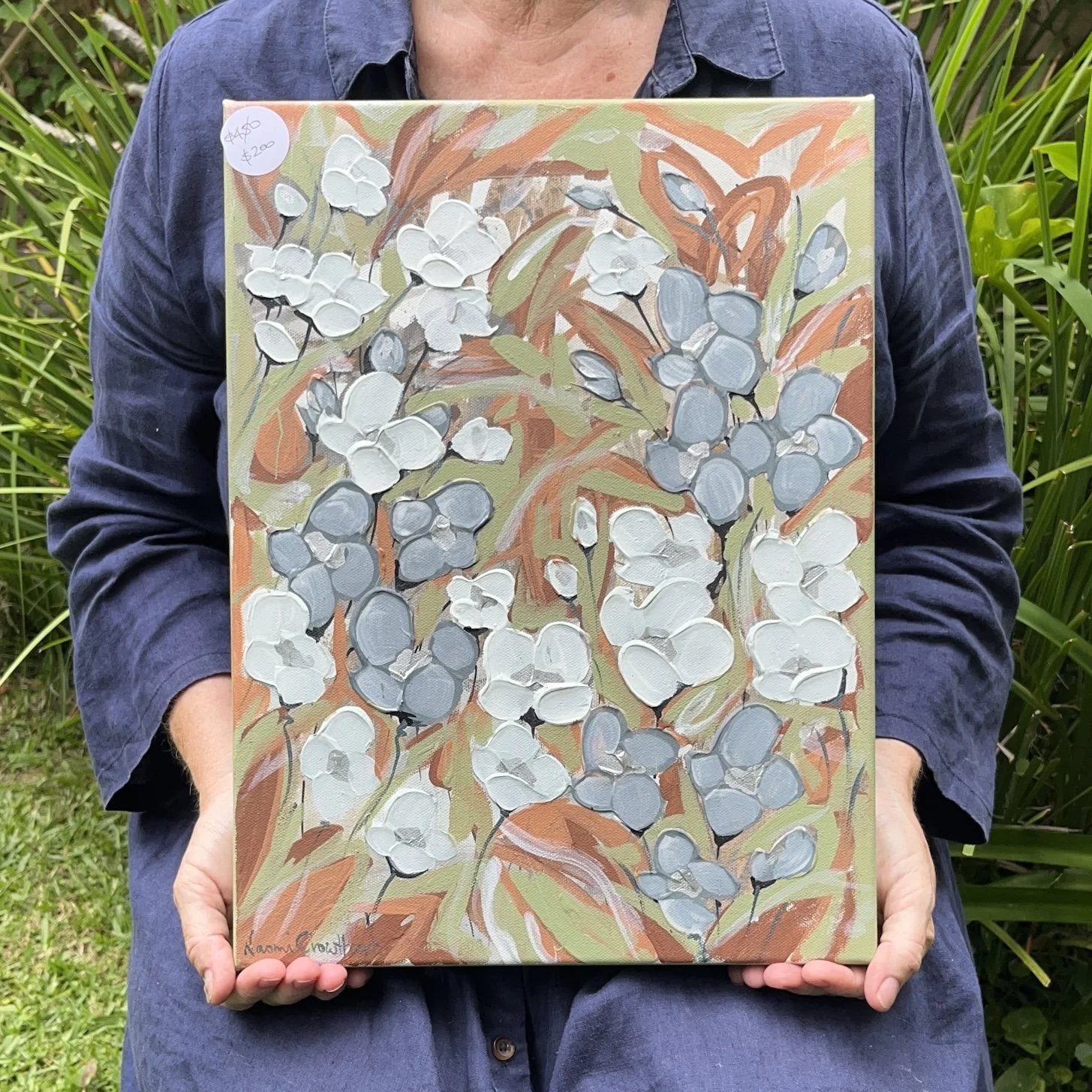 Stained Glass Poppies II