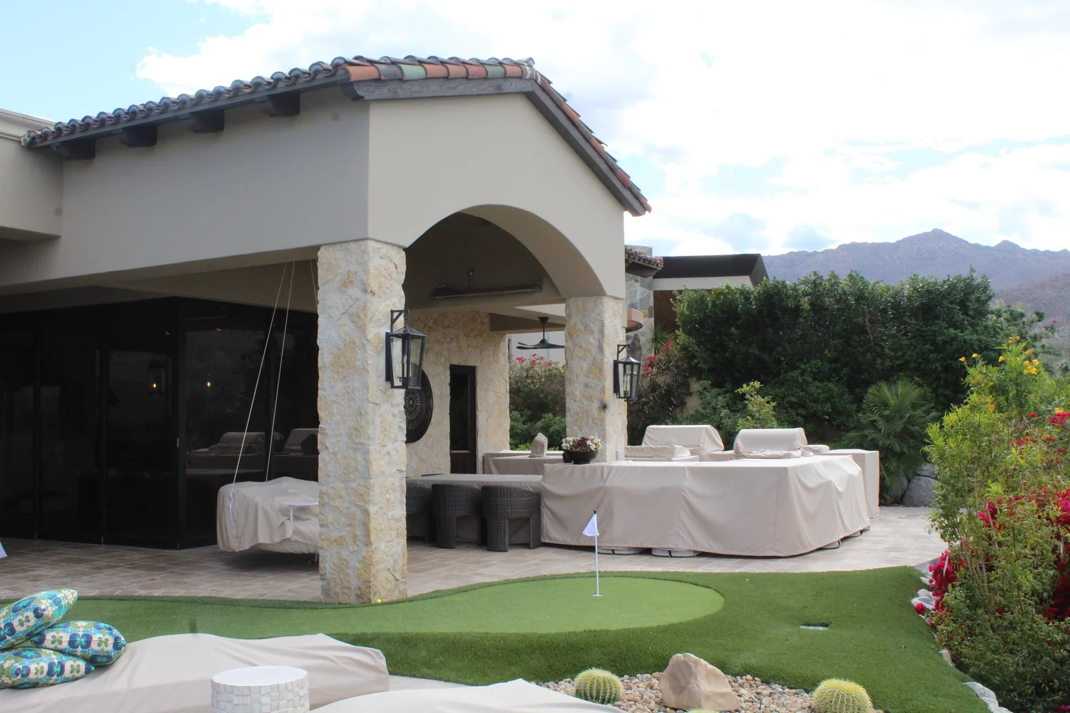 Custom upholstery project photo 8 completed by Custom Canvas Patio Upholstery in Palm Springs, CA