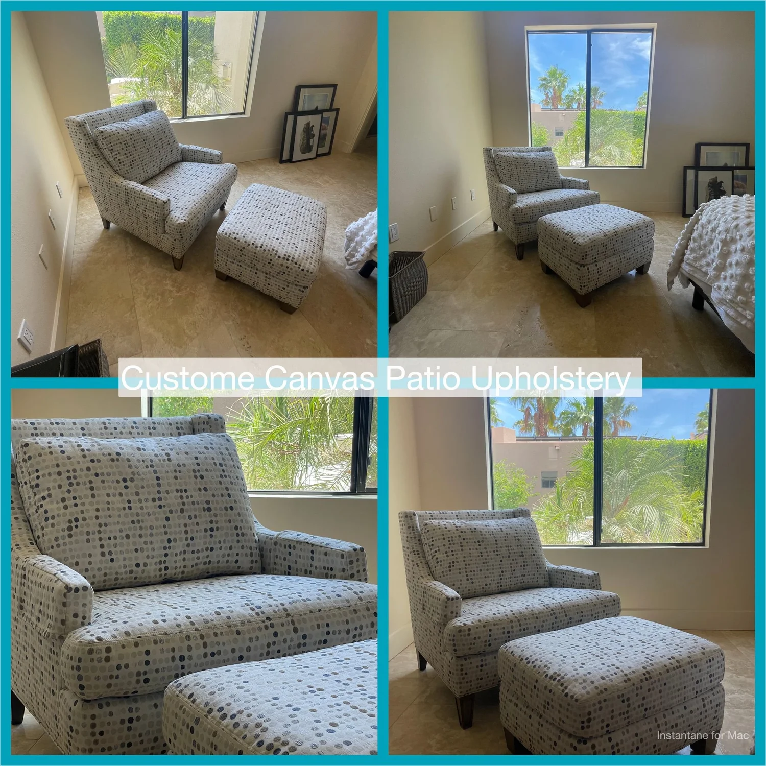 Custom upholstery project photo 42 completed by Custom Canvas Patio Upholstery in Palm Springs, CA
