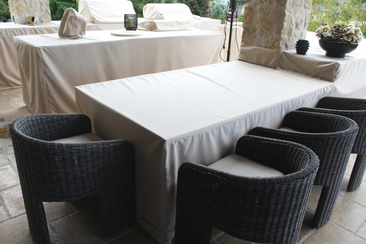 Custom upholstery project photo 16 completed by Custom Canvas Patio Upholstery in Palm Springs, CA