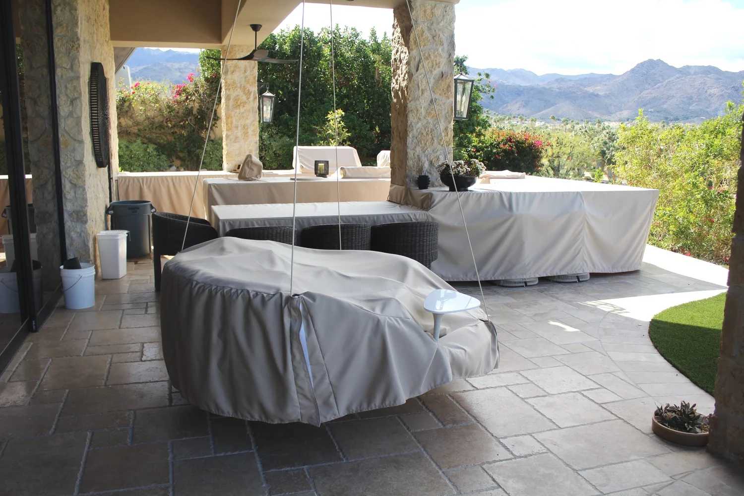 Custom upholstery project photo 11 completed by Custom Canvas Patio Upholstery in Palm Springs, CA