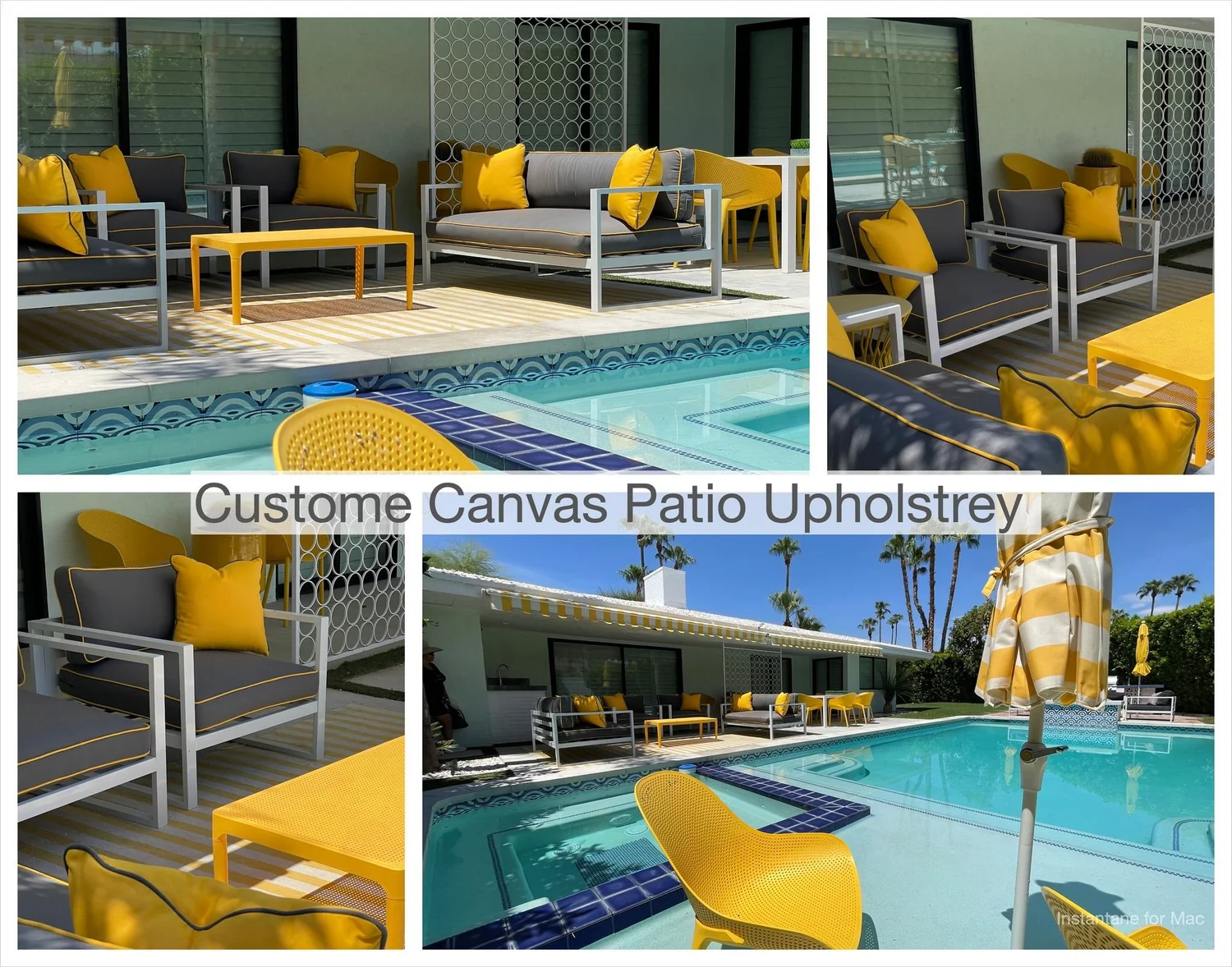Custom upholstery project photo 30 completed by Custom Canvas Patio Upholstery in Palm Springs, CA