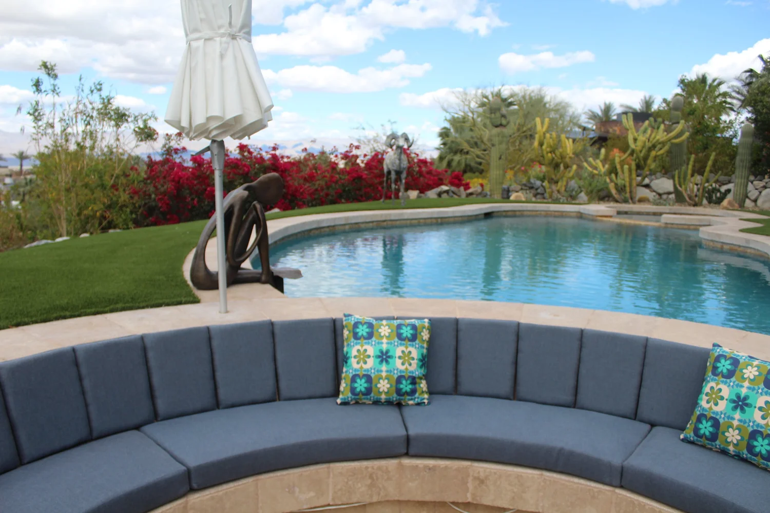Custom upholstery project photo 20 completed by Custom Canvas Patio Upholstery in Palm Springs, CA