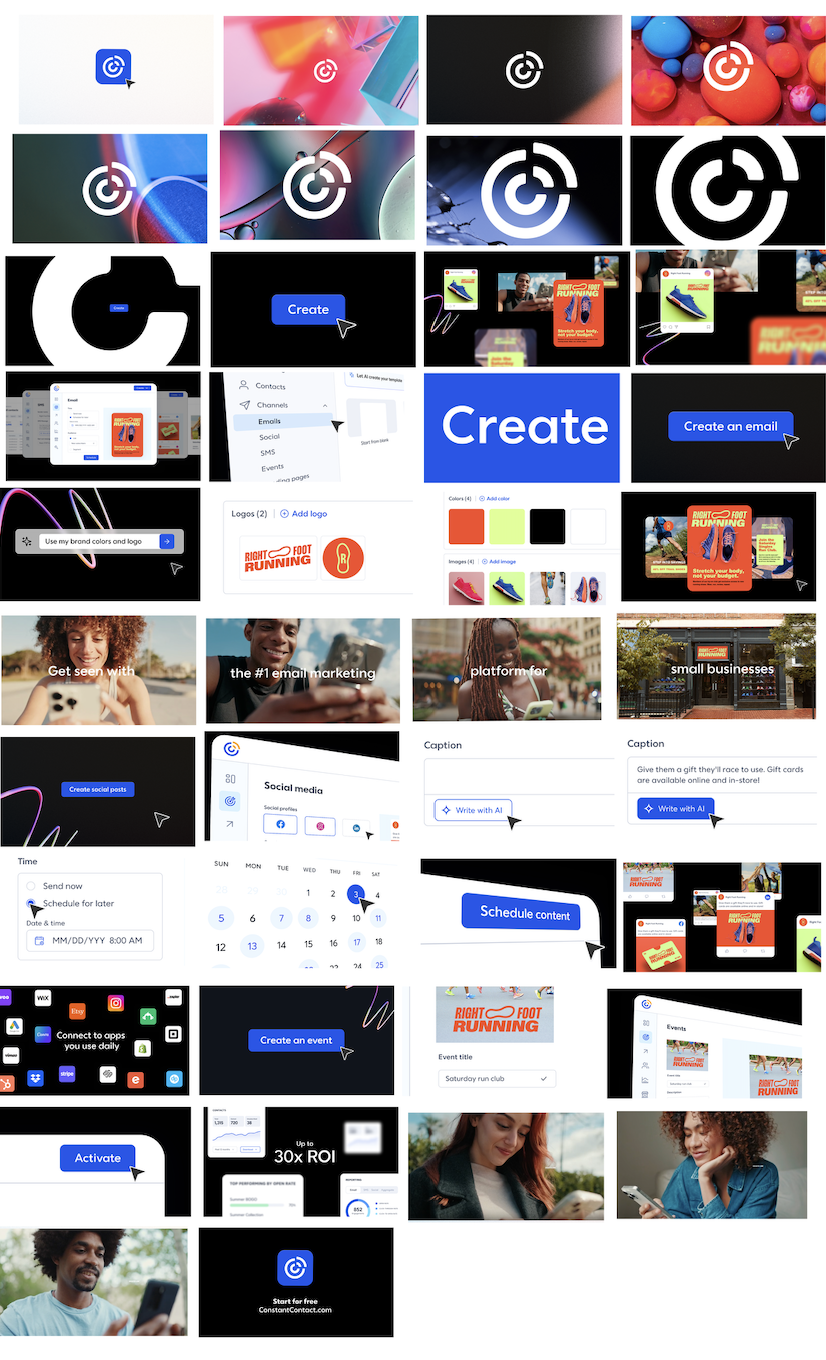 Product video storyboard