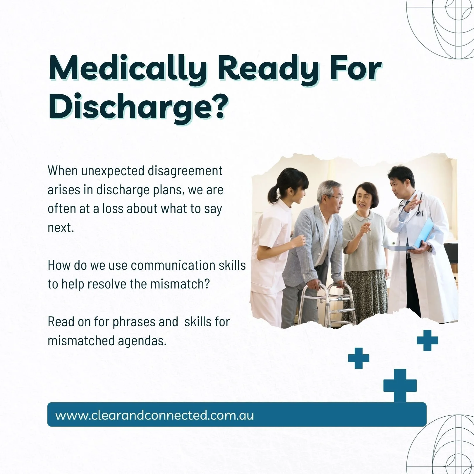 Medically stable for discharge…