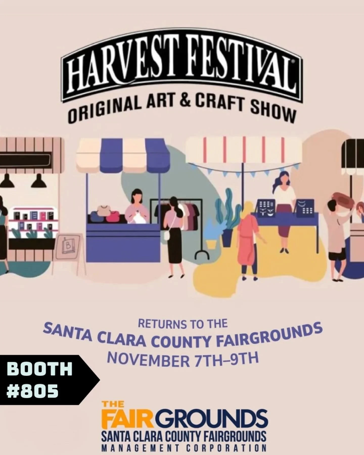 🍂 This Week 🍂
Friday, Saturday &amp; Sunday we'll be @originalharvestfestival  at the @sccfairgrounds 
🎟️ Tickets $9 General Admission ; $7 Seniors; $4 Youth (13 - 17); FREE (12 &amp; Under)
🗓️ November 7-9
Fri &amp; Sat 10am - 5pm
Sun 10am - 4pm