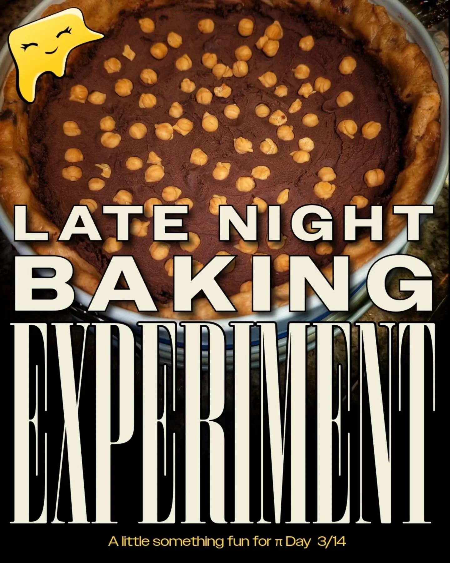 🌉 Late Night Baking Experiment 🌉
Just a little something I'm whipping up for &pi; Day on Saturday ...
🍪 chocolate chip cookie dough + dark chocolate ganache + Nutella + caramel bits + dulce de leche
