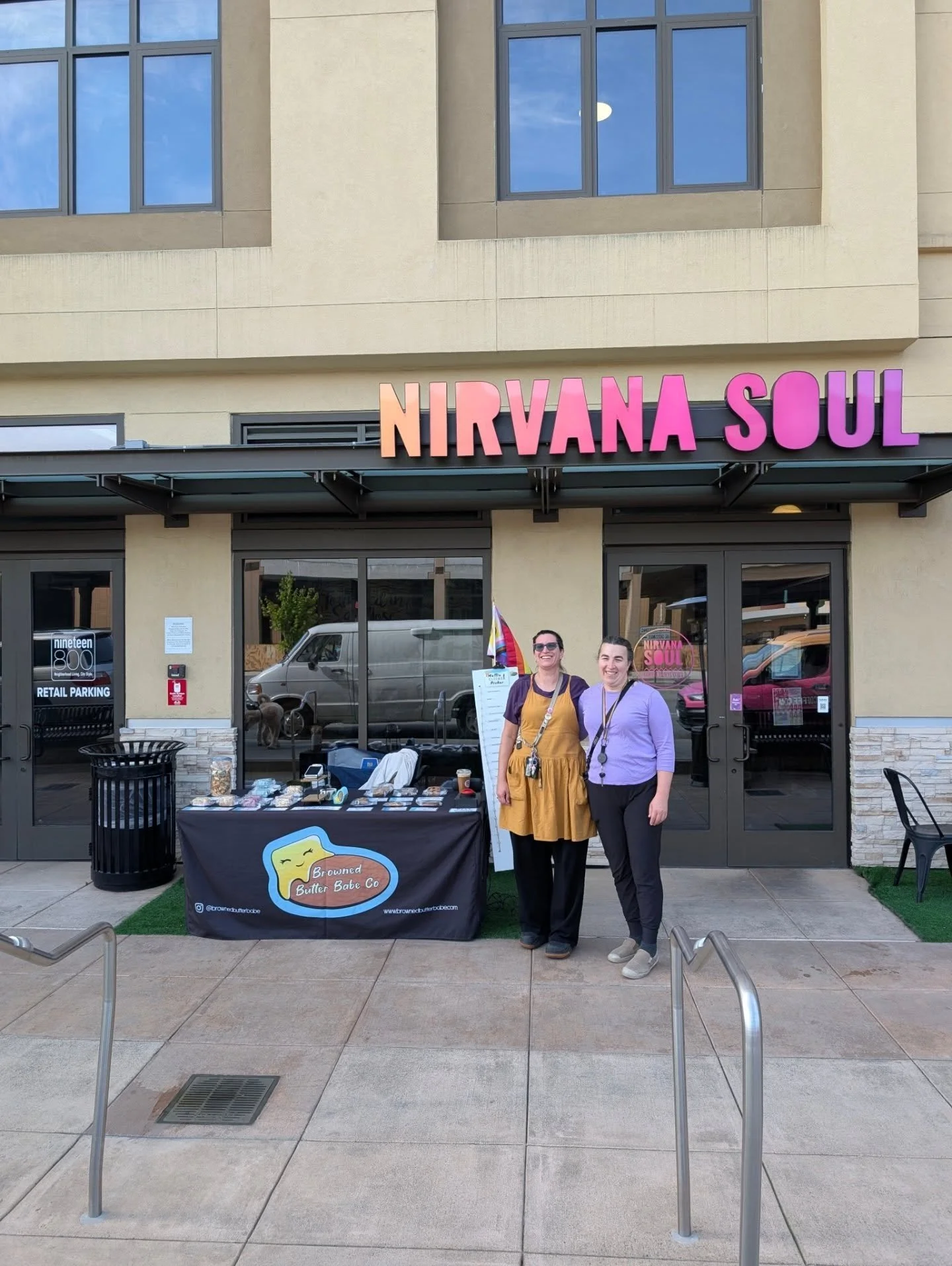 Come check out @nscupertino and grab a delicious cuppa &amp; a treat! We'll be at Nirvana Soul Cupertino till 1pm!
We will also be at the Shopping Center from a little before 12pm till about 5pm.
▪️
#hustle #bakery #cupertino #popup