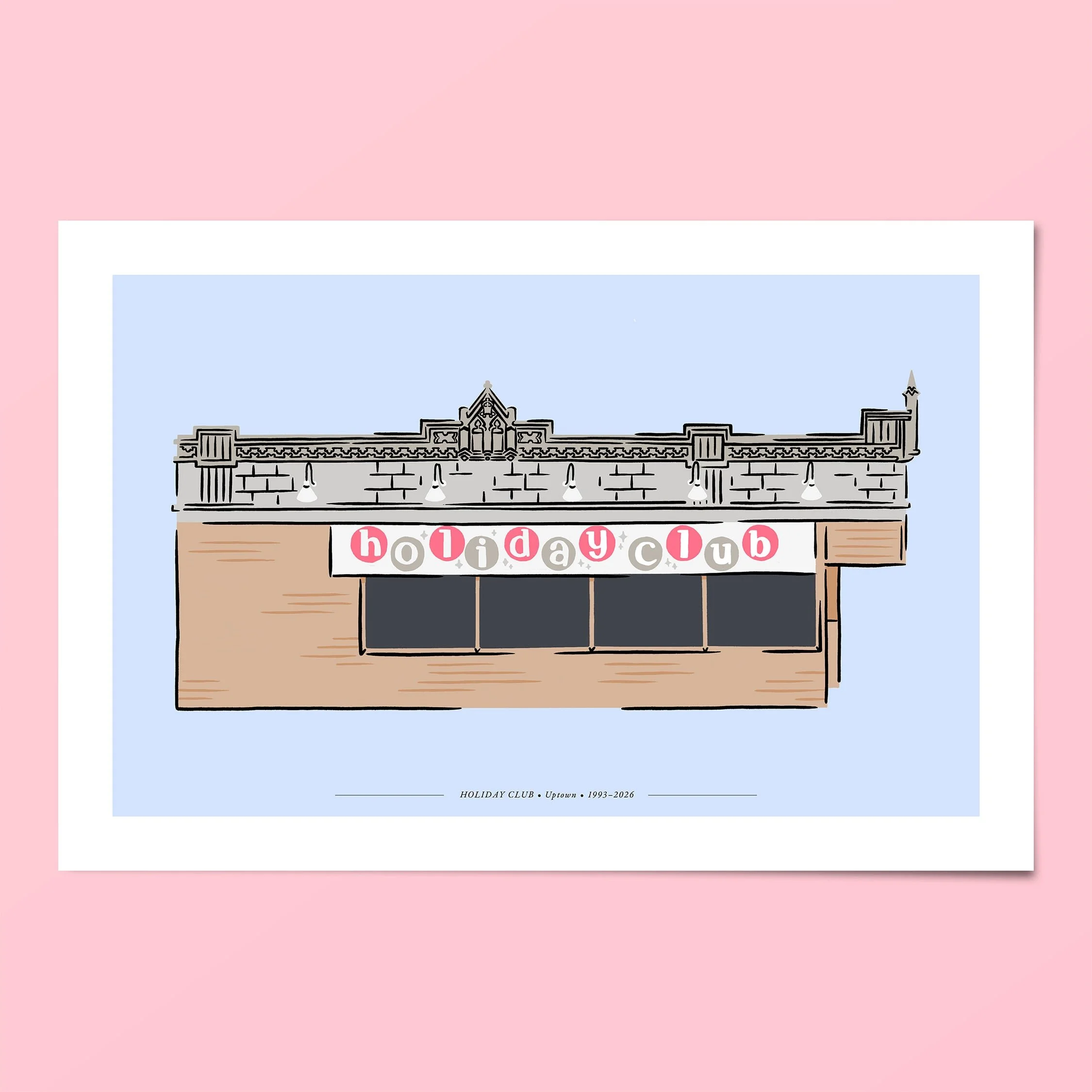 Holiday Club print