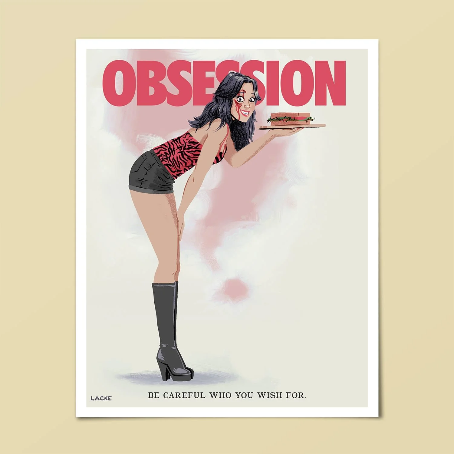 Obsession movie print