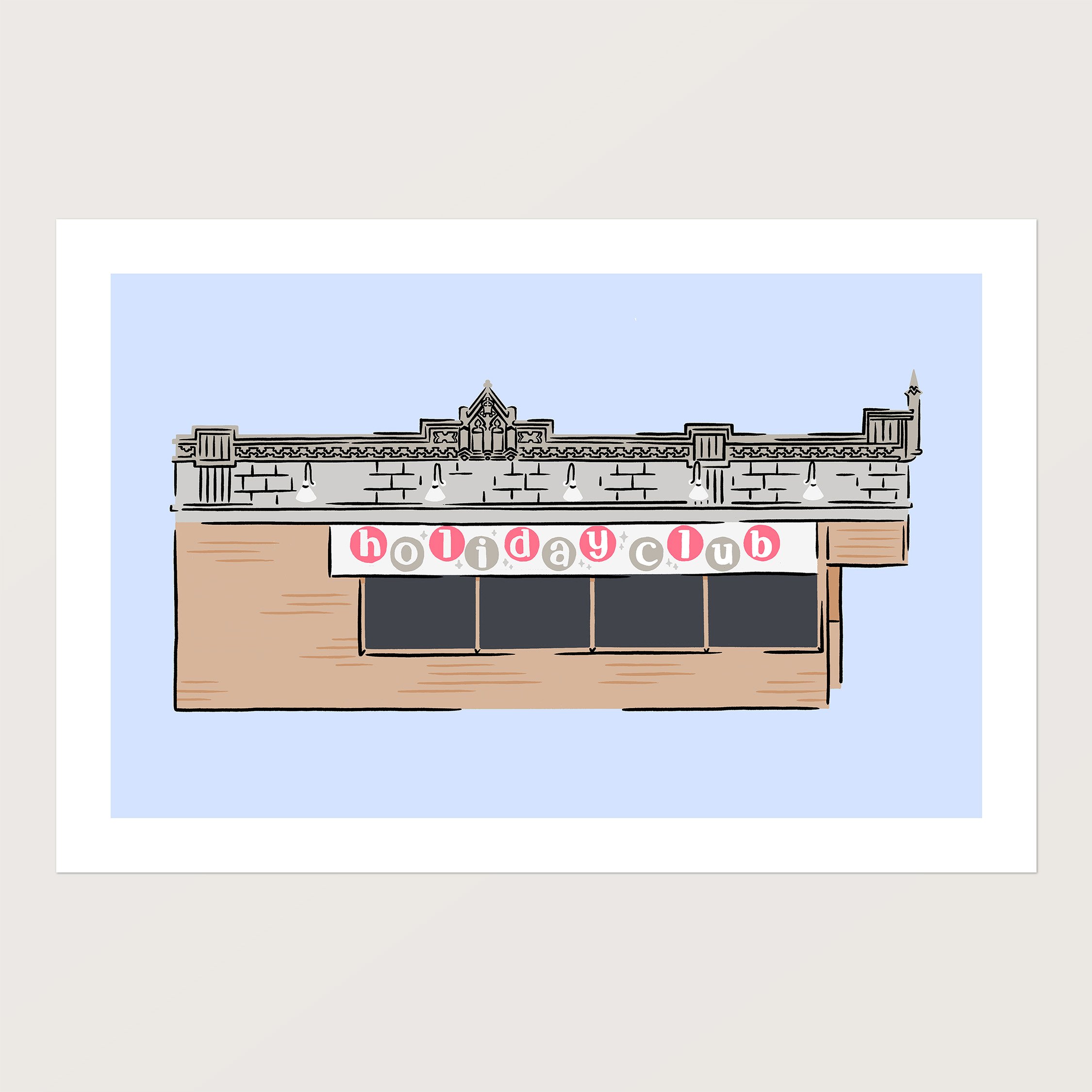 Holiday Club print