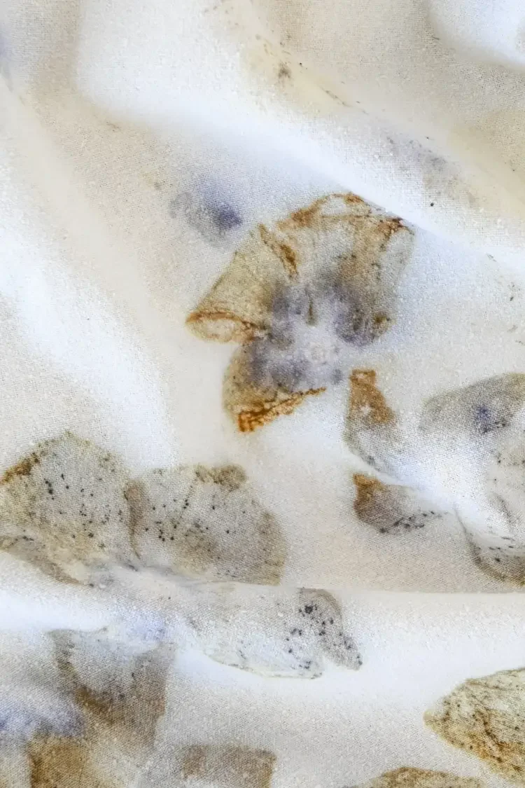 Plant and Flower Dyed Seedy Silk Shroud -  TEMPORARILY OUT OF STOCK