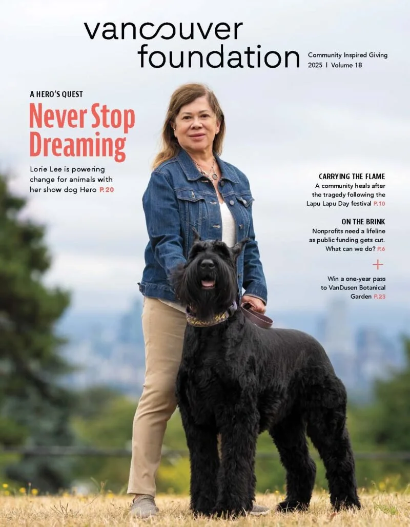 Producing the 2025 Vancouver Foundation Magazine