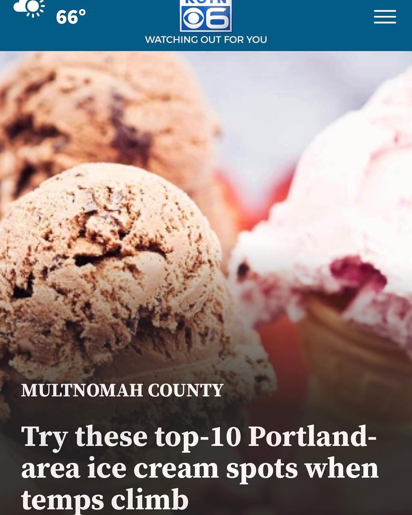 McBee&rsquo;s made Yelp&rsquo;s top 10 Portland-area ice cream shops! Thank you all for your support, we couldn&rsquo;t have done it without you!