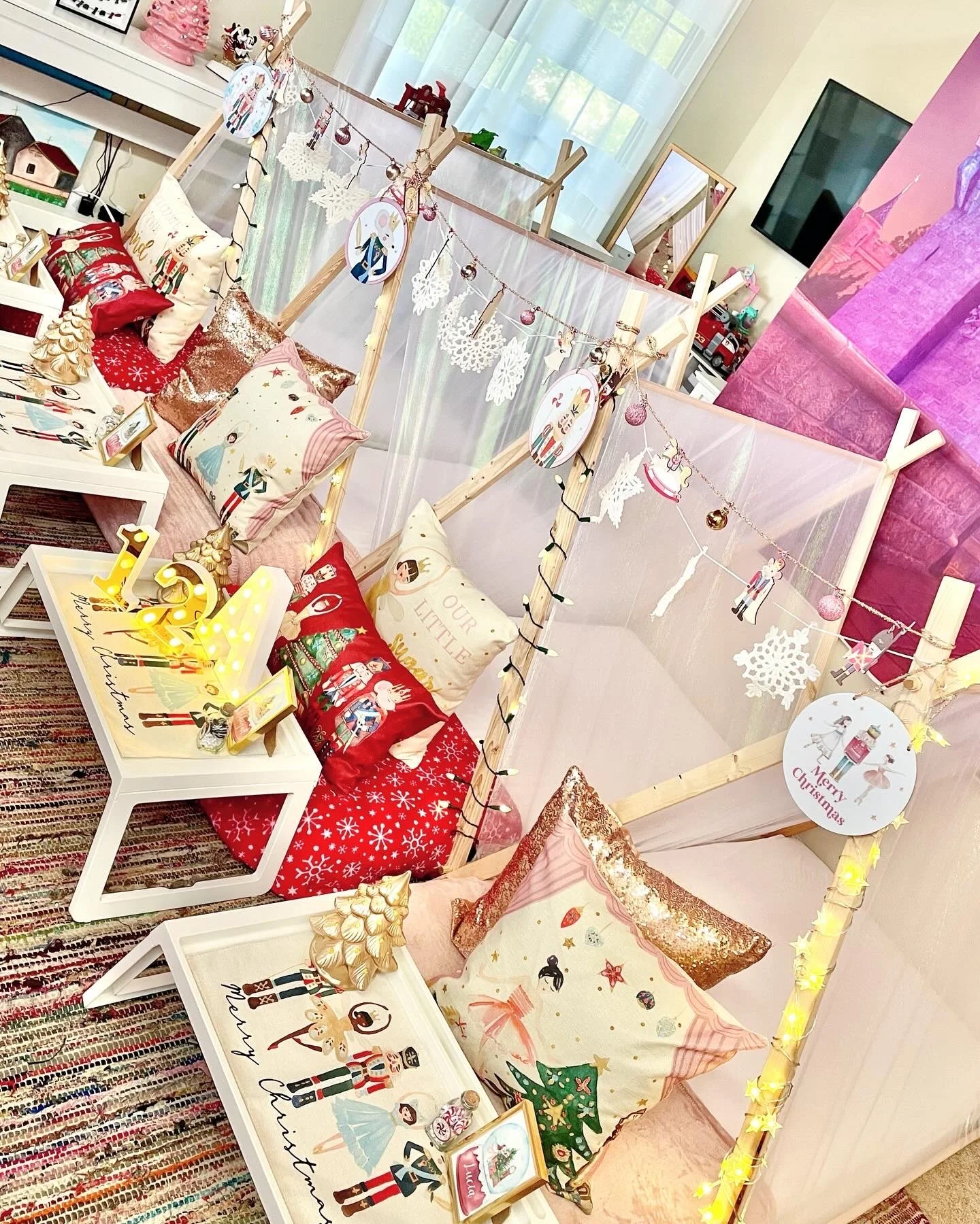 nutcracker christmas sleepover party