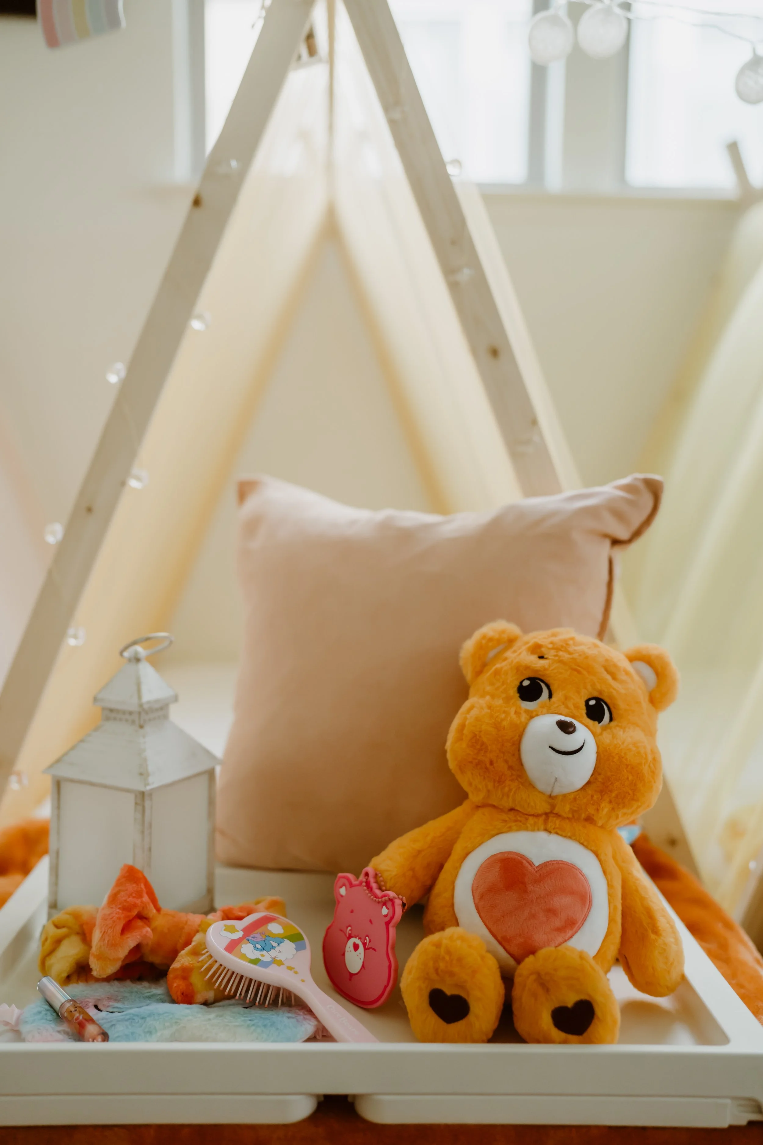care bear sleepover party